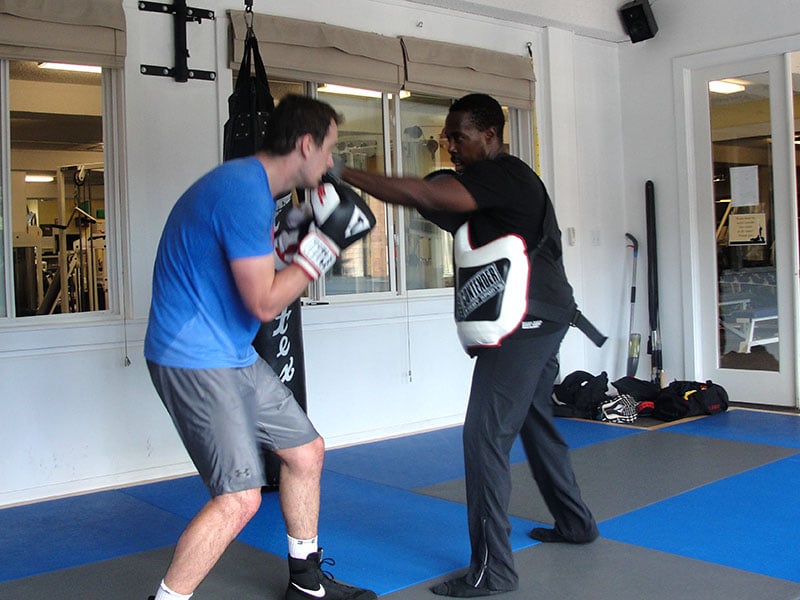 Fight Club at Marin Boxing, San Anselmo, CA.